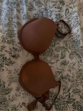 PINK Victoria's Secret Brown T-Shirt Bra
